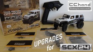 Improve Scale Realism of SCX24 with CChand Upgrades - Accessories for 1:24 Axial Jeep Wrangler JLU