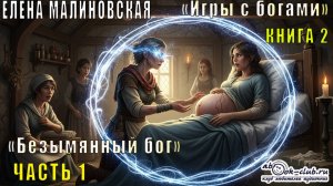 Елена Малиновская "Игры с богами" (книга 2) "Безымянный бог" (часть 1)