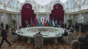 Владимир Путин. Заседание Совета глав государств – участников СНГ 10 октября 2025 года.
