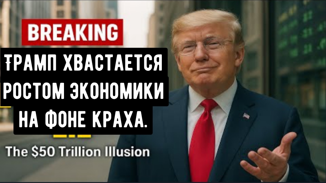 Трамп хвастается ростом экономики на фоне краха Мейн-стрит.