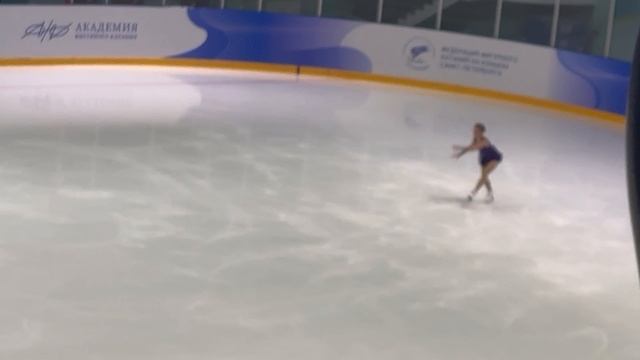 Короткая программа Алисы Двоеглазовой на турнире памяти Н. Панина-Коломенкина 11.10.2025