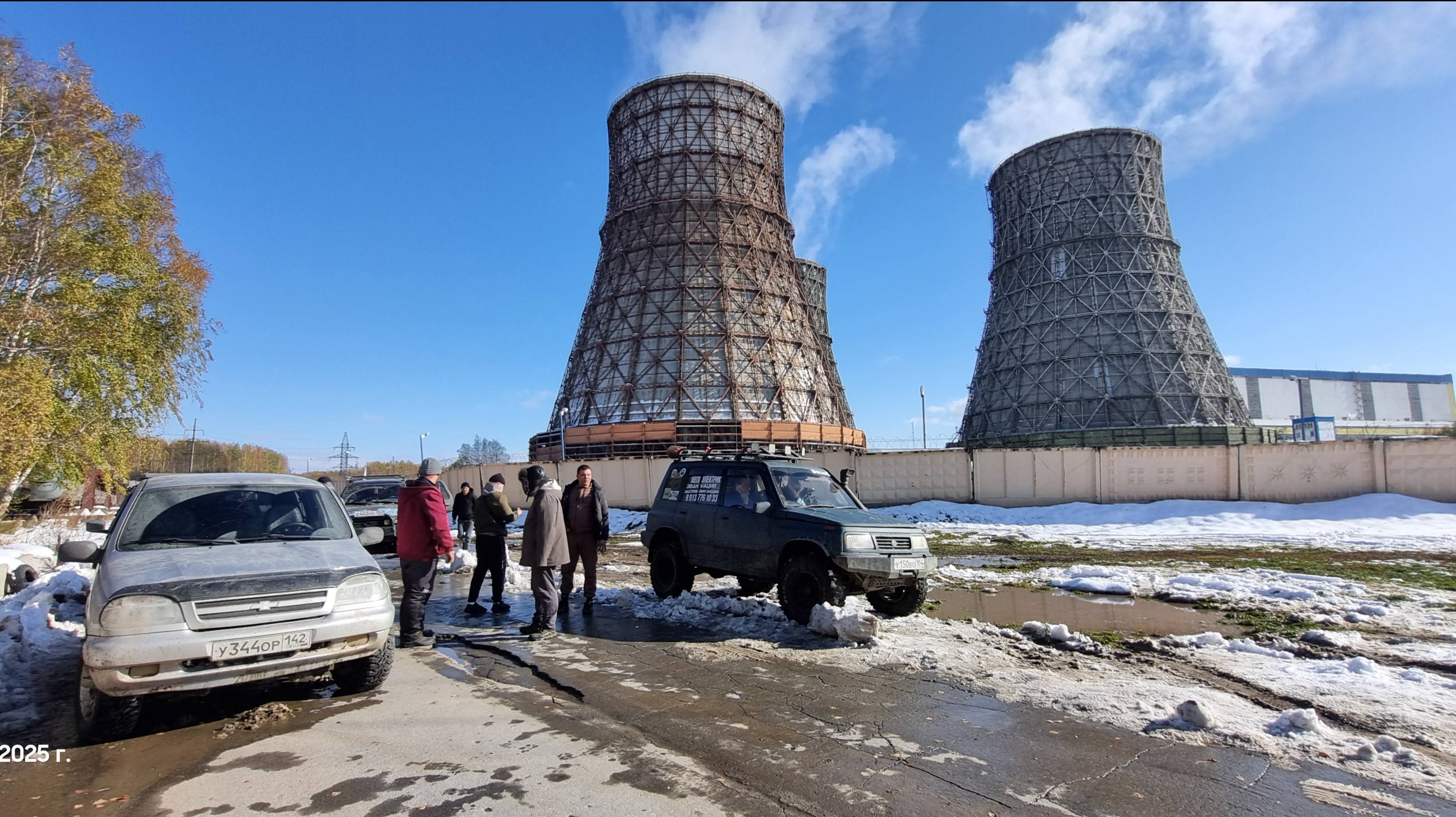 Покатуха за ТЭЦ-5 на стоке.