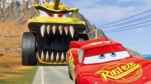 Гигантский танк, такси, Маккуин, пожиратель грузовиков против машин, Молния Маккуин, Beamng Drive