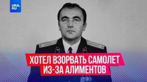 Хотел взорвать самолет, чтобы не платить алименты: история Василия Гриба