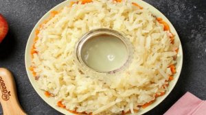 Салат Гранатовый браслет с говядиной