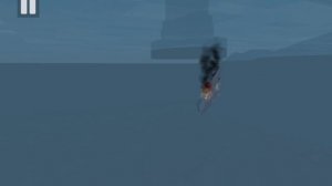 Роблокс - пытаюсь пролететь над мостом на самолете.