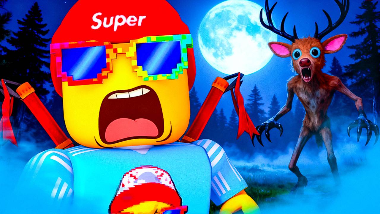 😱 САМЫЕ СТРАШНЫЕ 99 НОЧЕЙ! Выживание в лесу ROBLOX хоррор 💀