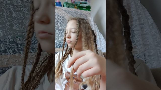 распаковка косичек
