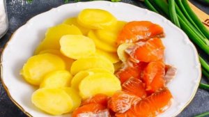 Салат Норвежский с семгой