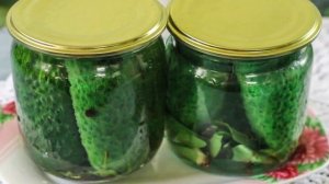 Огурцы маринованные с лимонной кислотой