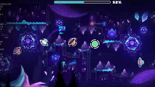 Geometry Dash Amethyst  экстремальный уровень от Imist гд 100%