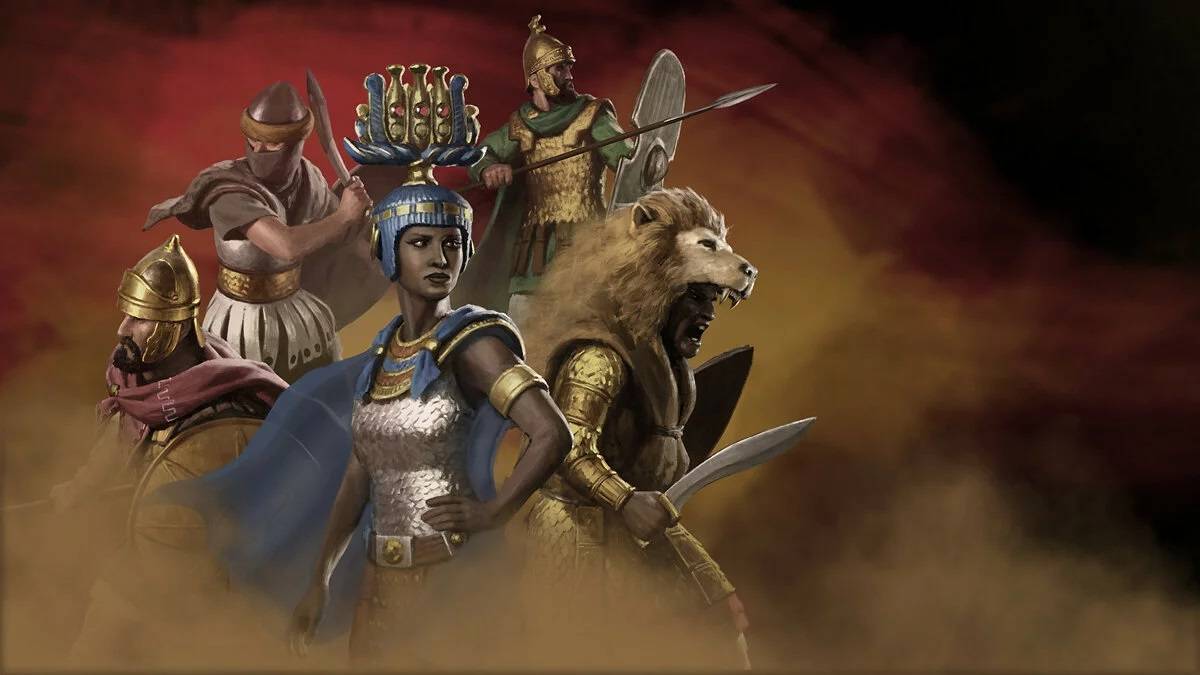 Total War: Rome II. Куш. Легенда + Война со всеми. Часть 12.