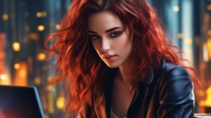 Она мечтает о любви.