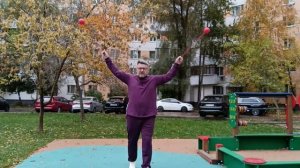 Разминка с тренировочными поями (6)