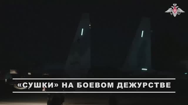 Боевая работа Су-35с
