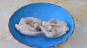 Салат гусарский с копченой курицей