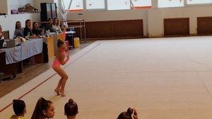 Яна . Липецк Областные соревнования по художественной гимнастике 4-5 .10.2025