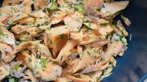 Рулет из лаваша с семгой