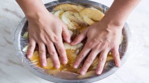 Пирог с ароматными яблоками