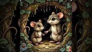 Аудиосказка. Сказка о умном мышонке. Самуил Маршак.