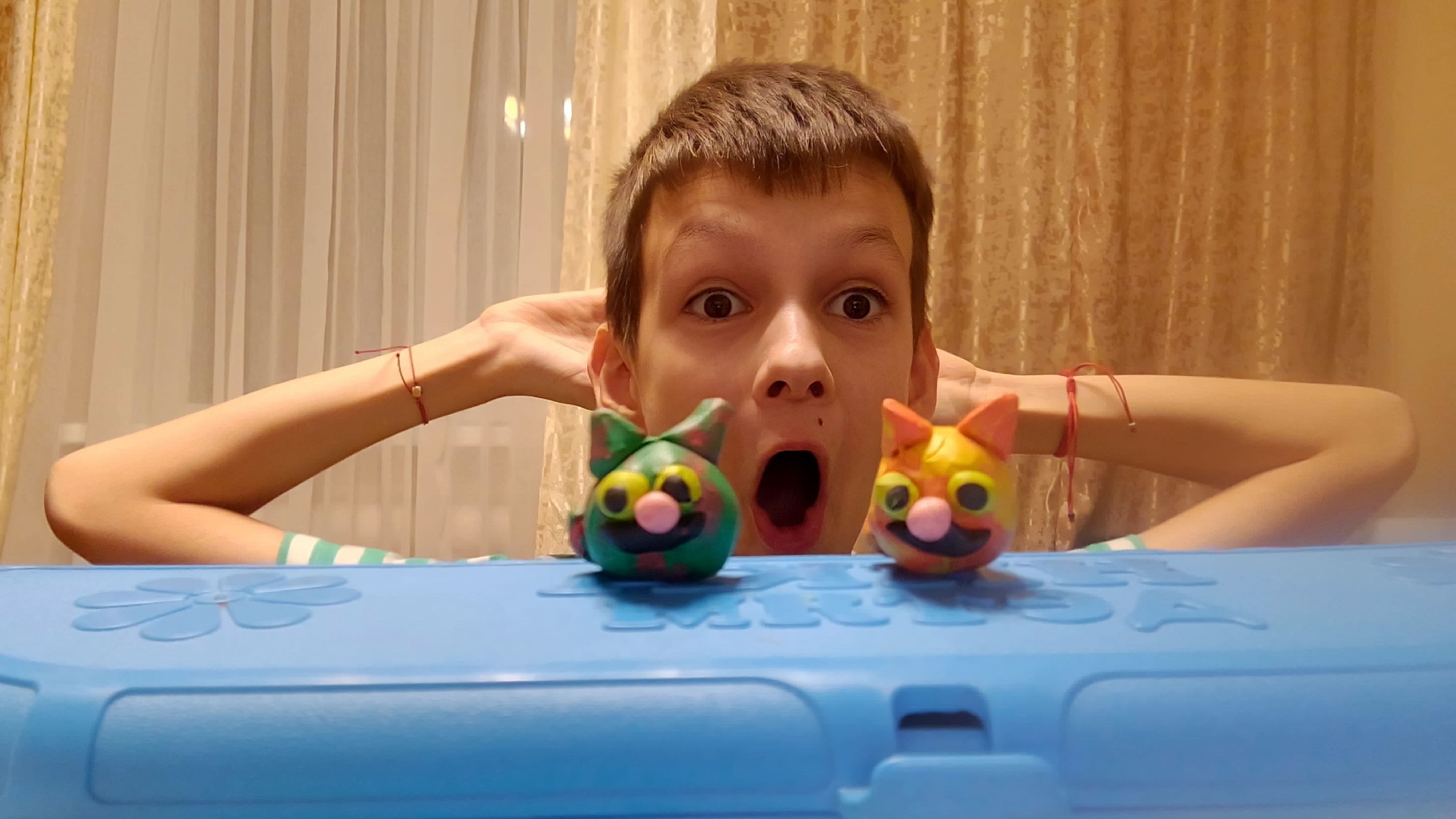 как легко сделать кота из пластилина