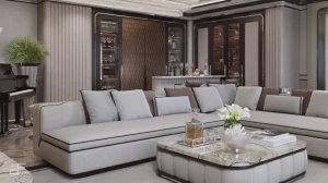 Современная классика в гостиной: искусство гармонии и комфорта