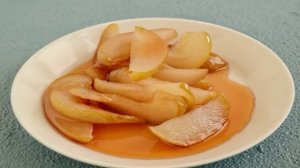 Пшенная каша с грушей