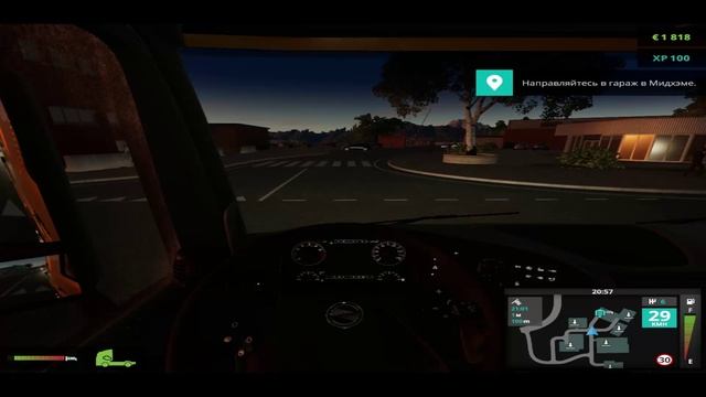 прохождение  игры  Truck Driver  Часть 1