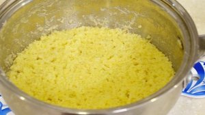 Пшенная каша с морковью