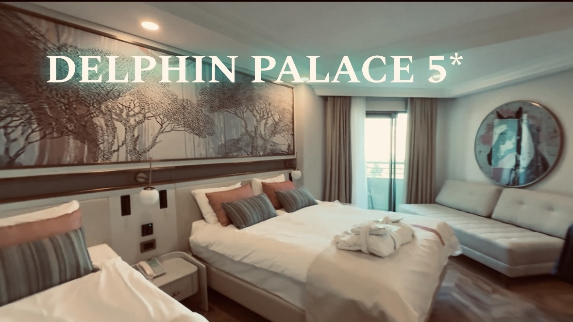 #6 DELPHIN PALACE 5* UAI. Номер стандарт. Завтрак в отеле
