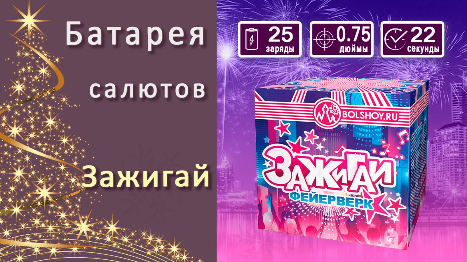 Студия НСК - Салют Зажигай СБ220025