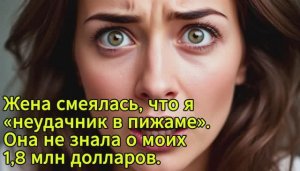 Жена смеялась, что я «неудачник в пижаме». Она не знала о моих 1,8 млн долларов.