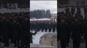 Шаповалов Егор и курсанты ДВОКУ "Рокоссовцы"