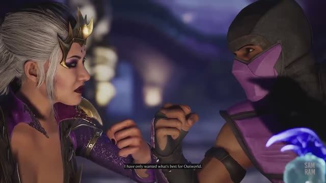 Mortal Kombat 1 - Синдел Vs Рэйн. Бруталити