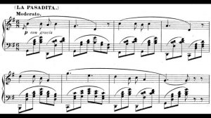 Ricardo CASTRO AIRES NACIONALES MEXICANOS, Capricho Brillante para Piano Op.10 (1882) [Vídeo-Score]