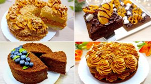 😋Топ-4 Супер Вкусных Торта На Праздник! Рецепты На Любой Вкус!