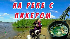 Как ловится рыба на пикер в реке