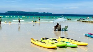 Релакс на острове Koh Larn в Паттайе. Октябрь в Таиланде.