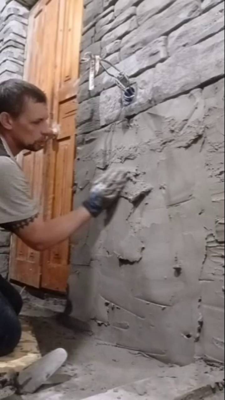 мастер класс декоративная черновая штукатурка мастер Макс г Ростов