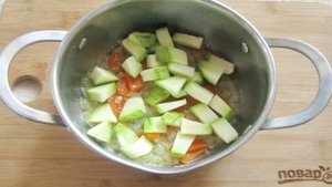Пшенная каша с кабачком