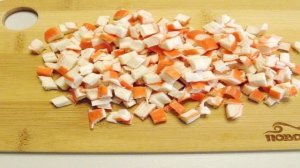 Салат новогодний Варежка