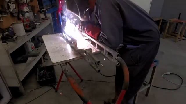 Мощный электросамокат с двигателем из автомобильного генератора