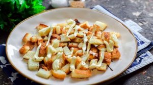 Салат Одуванчик с рыбными консервами