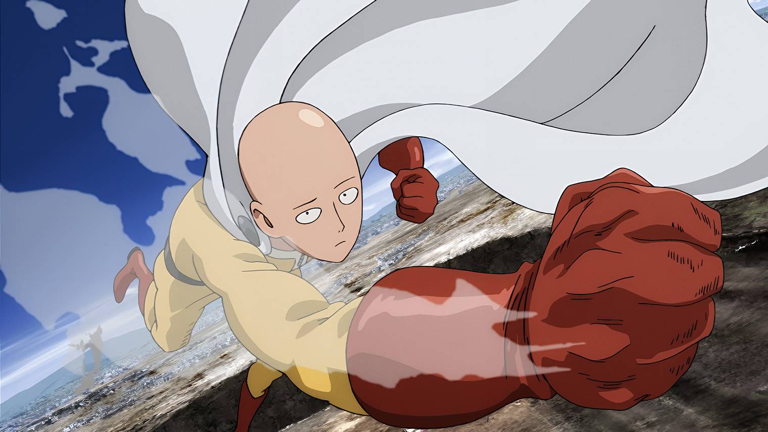 Ванпанчмен 3 / One Punch Man 3 - 1 серия [Ушастая озвучка]