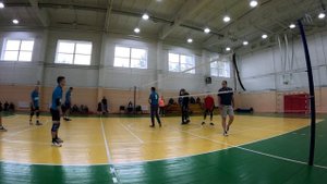 Волейбол. Турслет. Силовые Машины. Квалитет - Байконур. 1ч.