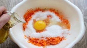 Овсяно-морковный пирог