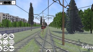 MTrSM| Еду на Татре Т6 по 1 маршруту в выдуманном городе.