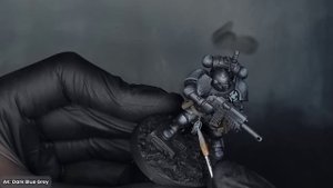 Как покрасить чёрную броню, чтобы она действительно выглядела ЧЁРНОЙ