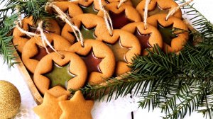 Медовые ароматные пряники с карамельными окошками