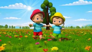 Мультик для детей. Весёлый солнечный день